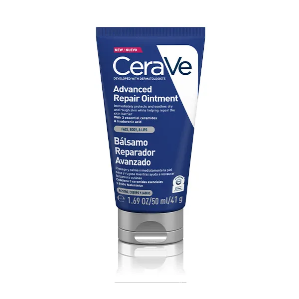 

Защищает и увлажняет сухую кожу Bálsamo Reparador Avanzado Cerave, 50 ml