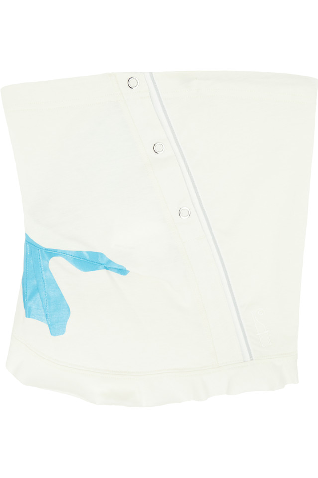 

Шарф-гетр Alec k-dart Kiko Kostadinov, цвет off-white