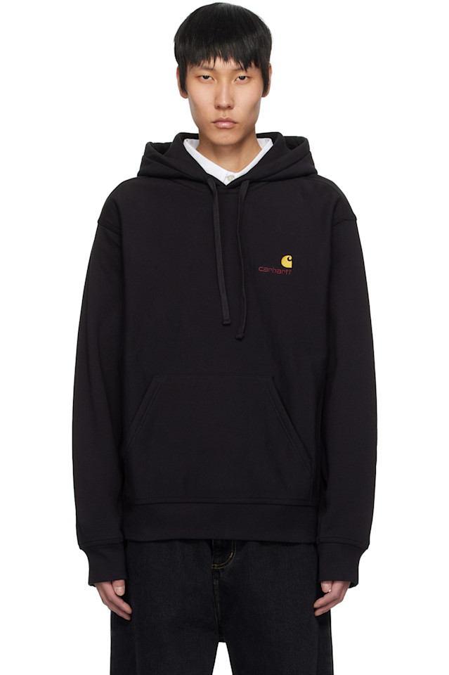 

Худи American script Carhartt Work In Progress, черный