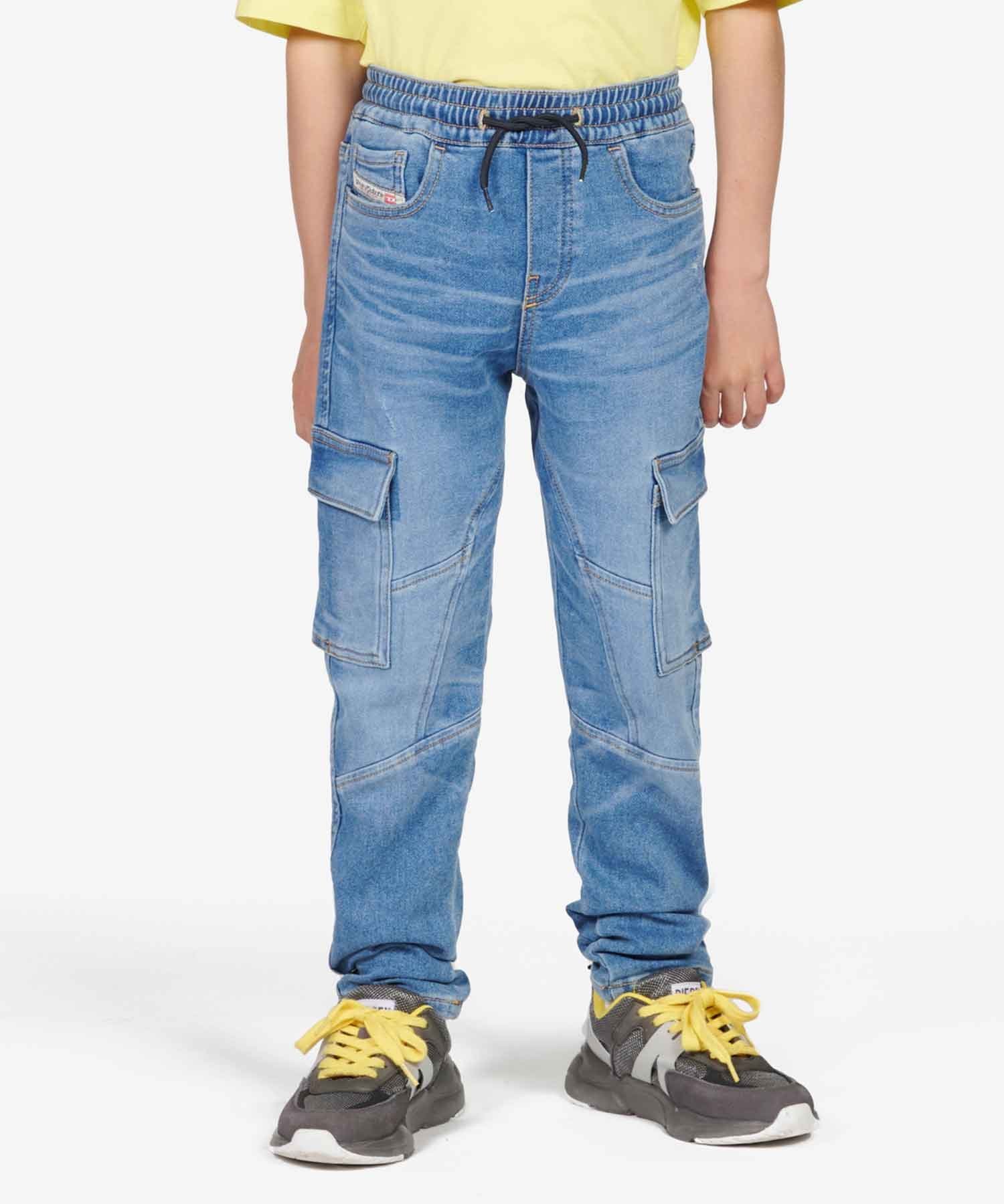 Детские и подростковые джинсовые брюки DIESEL, Indigo