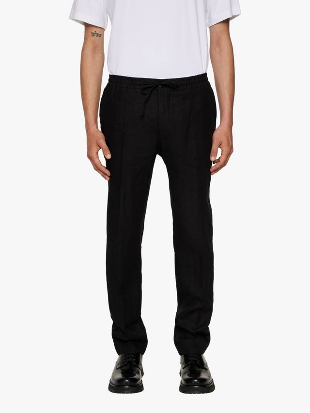 

Брюки Soren Drape из льна J.Lindeberg, Black