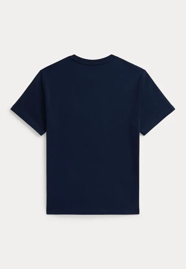 Футболка из хлопкового трикотажа polo bear с принтом 714y. Polo Ralph Lauren, Sp26 Bear Newport Navy — фото 2