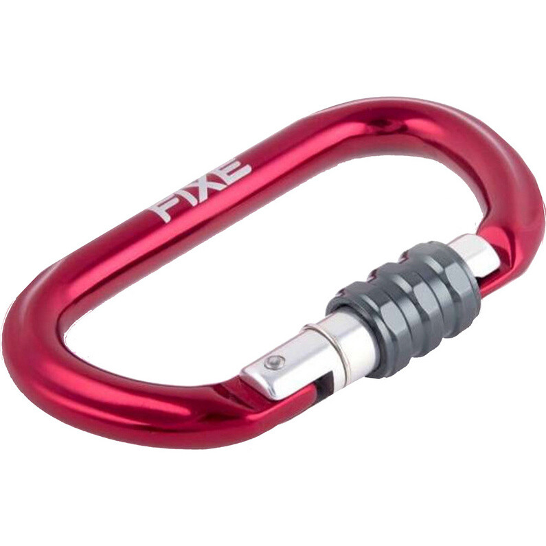 

Симметричный карабин Tucana Hex Screw Gate Fixe, красный