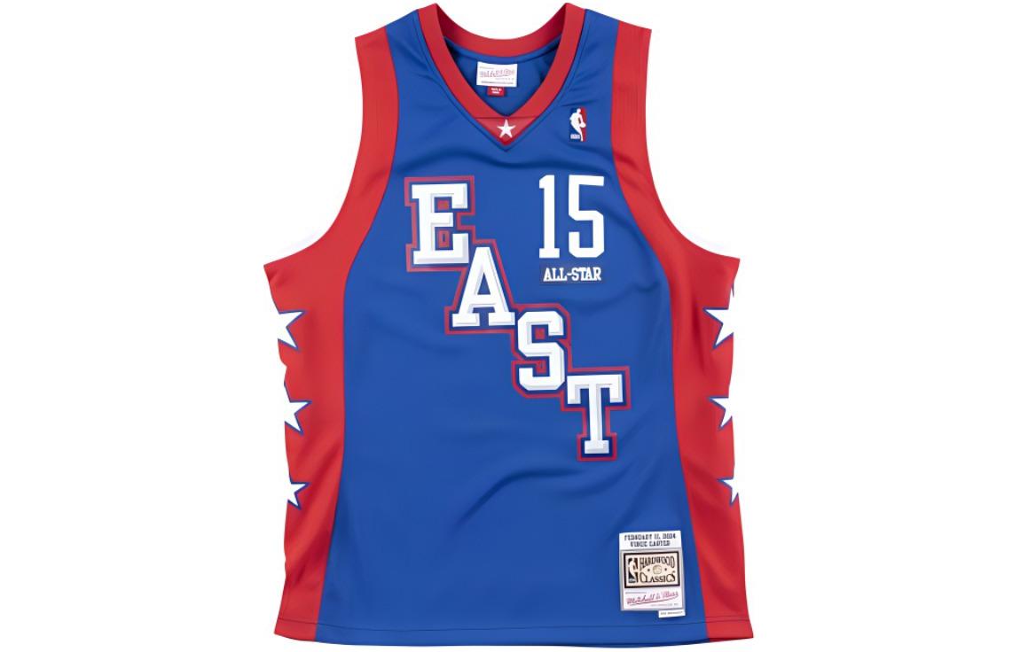 

Майка баскетбольная Mitchell & Ness SW Fan Edition 2004 All-Star Game East Carter Размер 15 Мужская Синяя Mitchell Ness