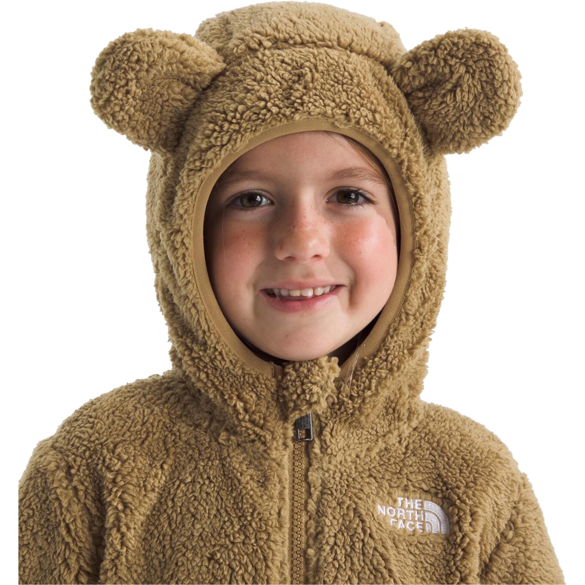 Детская толстовка на молнии Campshire The North Face, Teddy Brown — фото 4