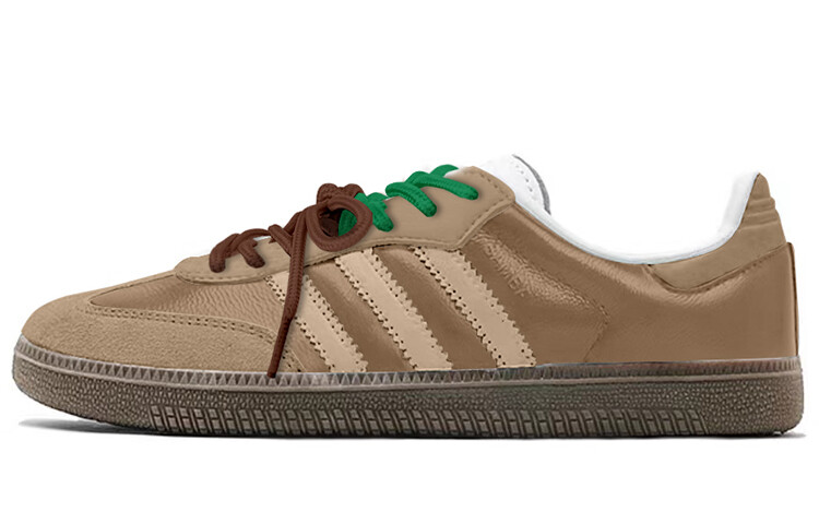 

Кроссовки adidas originals SAMBA OG Skateboarding Shoes Unisex Low-top Beige, цвет Amber
