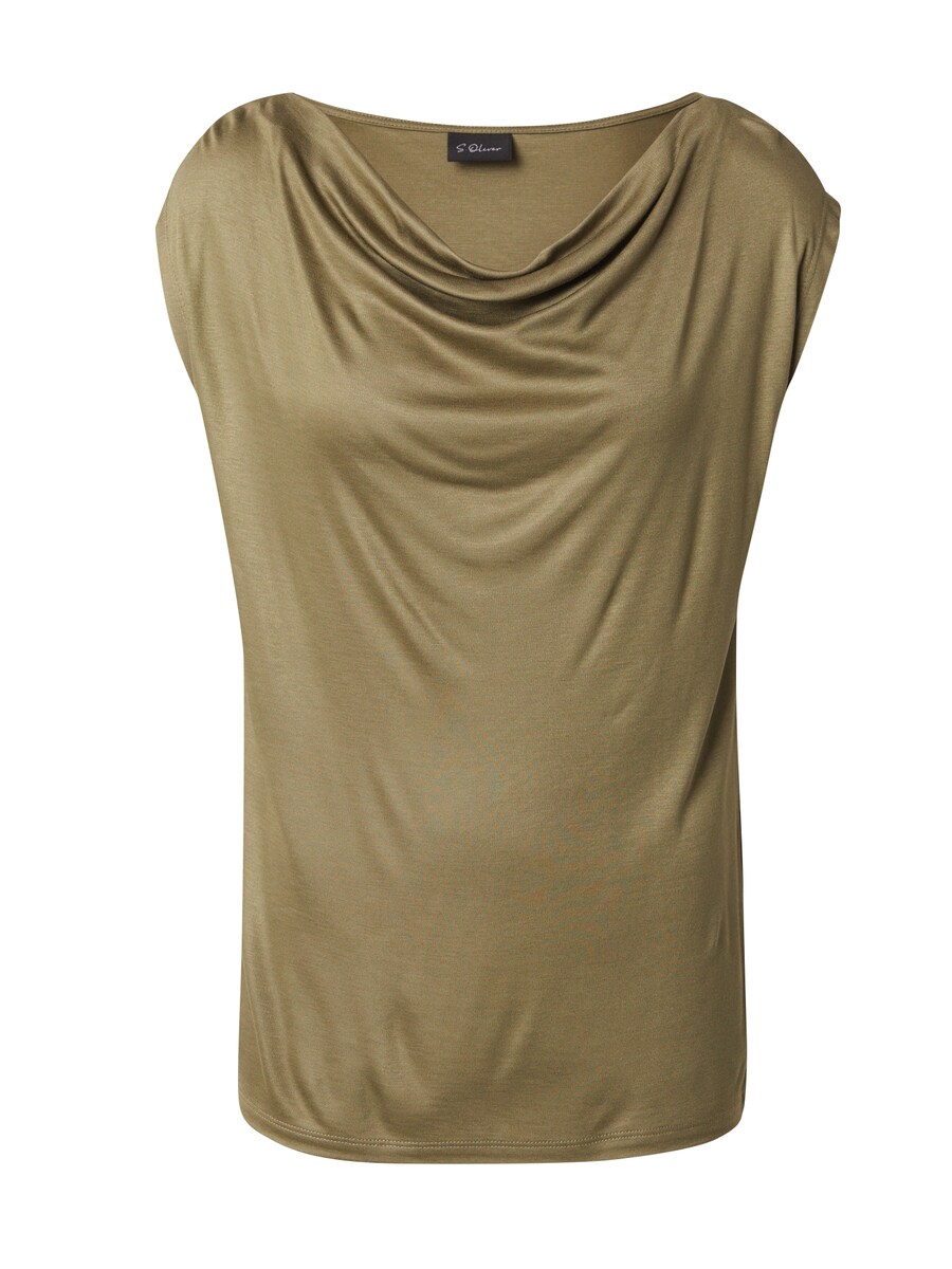 

Рубашка s.Oliver BLACK LABEL, оливковый