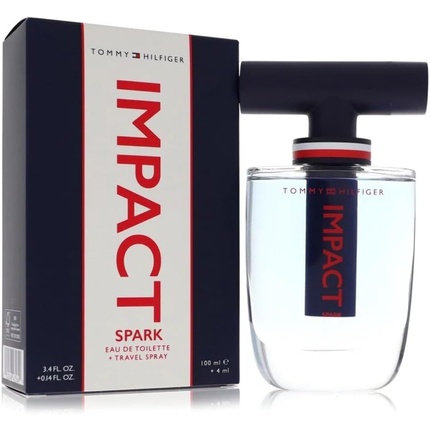 

Tommy Hilfiger Impact Spark Eau De Toilette 100ml Male, Черный, Tommy Hilfiger Impact Spark Eau De Toilette 100ml Male