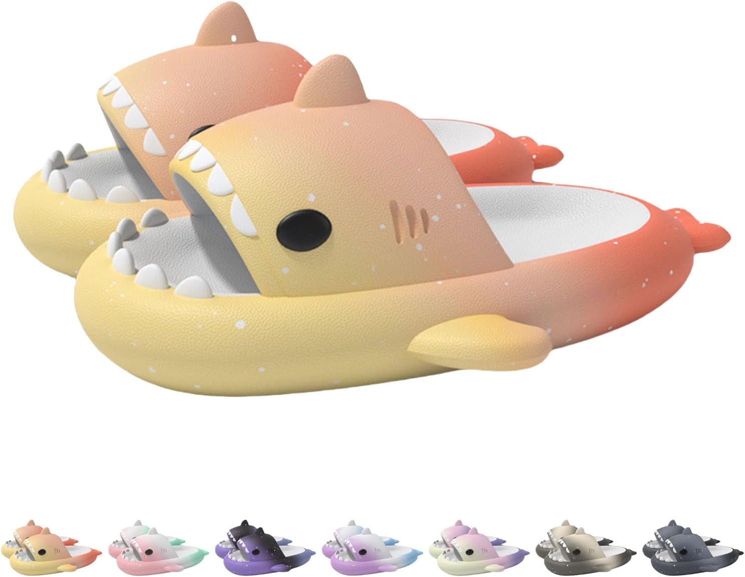 

Шлепанцы Spotted Starlight Shark, нескользящие сандалии для пляжа и дома, быстро сохнущие для душа Generic, оранжевый