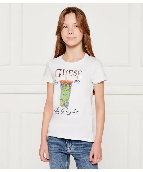 

Футболка Regular fit Guess, белый