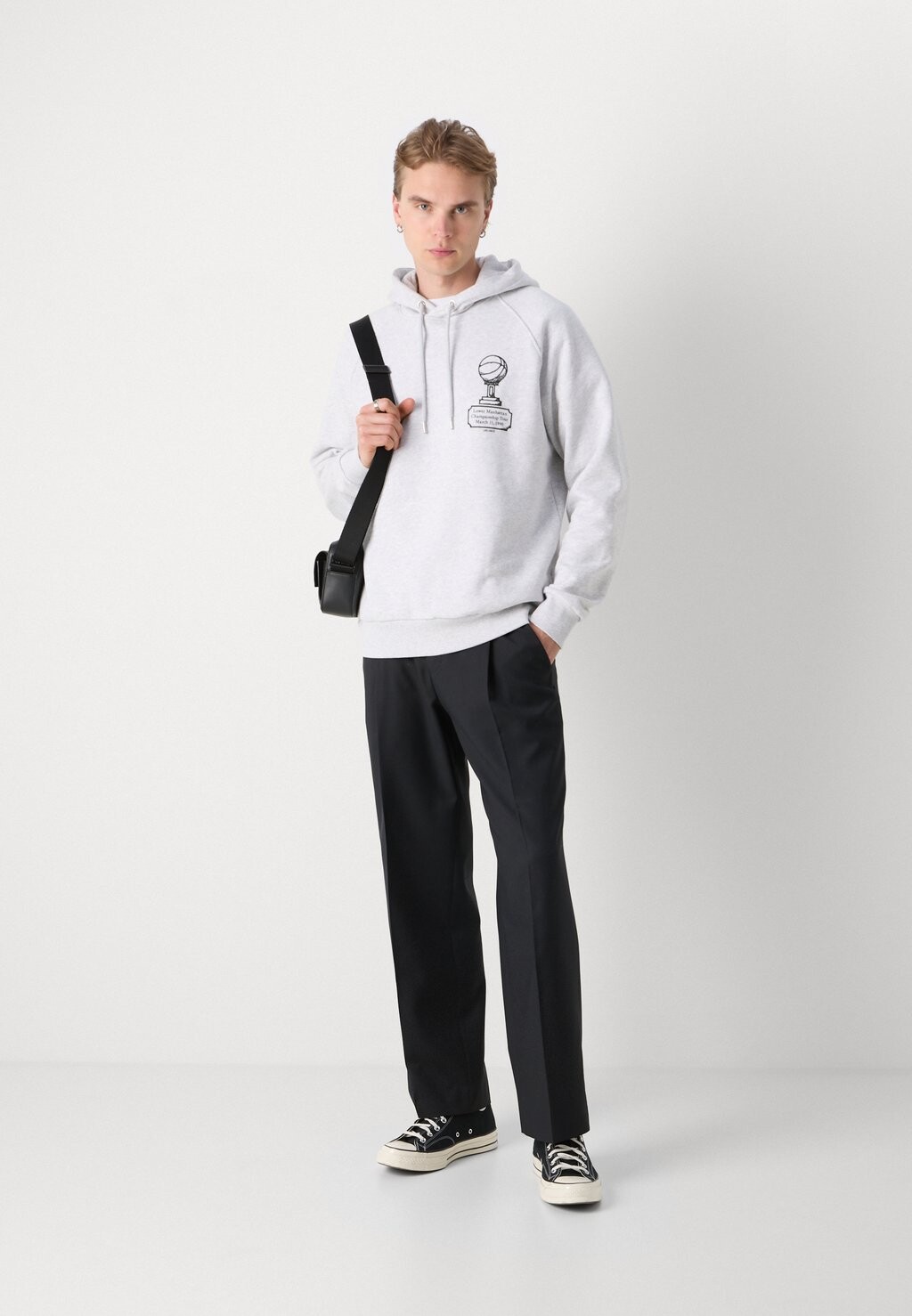 

Толстовка с капюшоном TOURNAMENT HOODIE Les Deux, серый