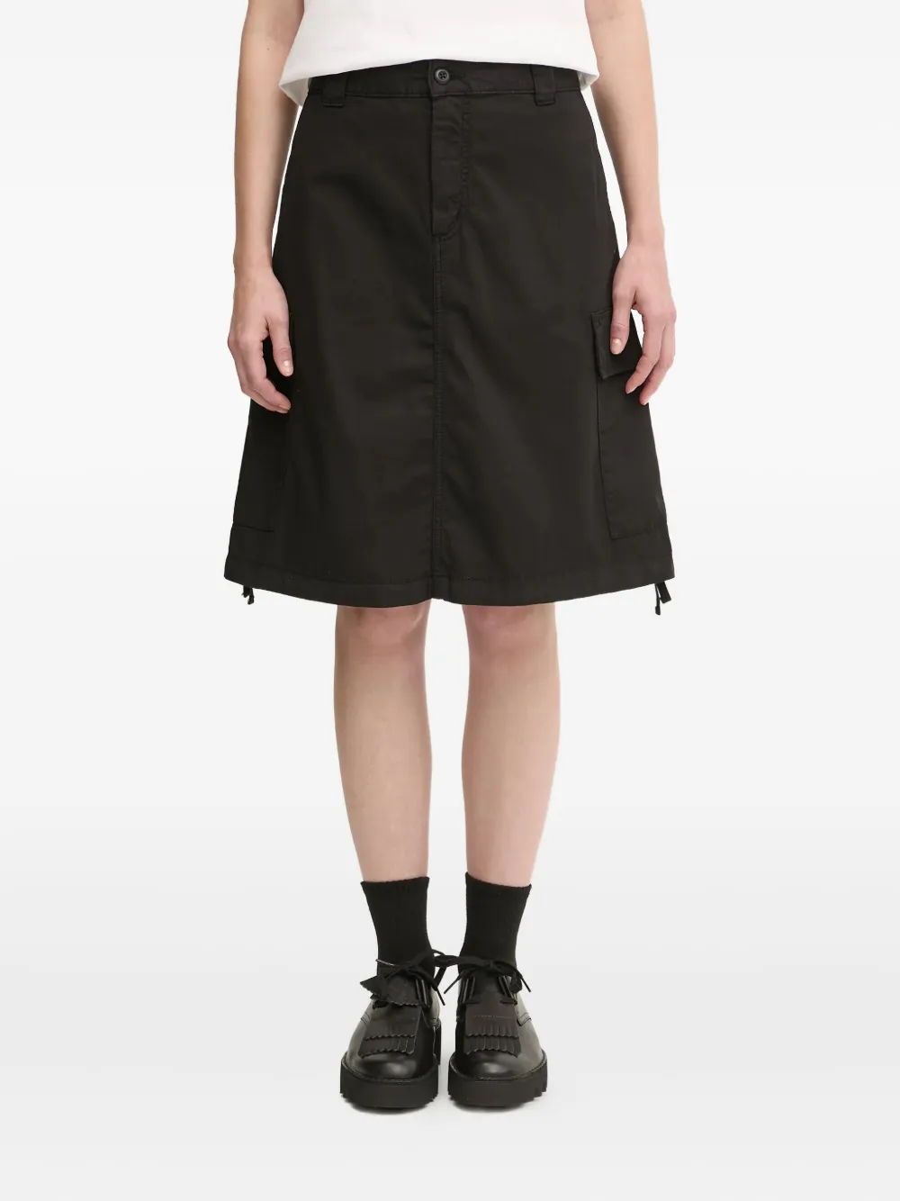 

Юбка миди Kingston на завязках CARHARTT WIP, черный