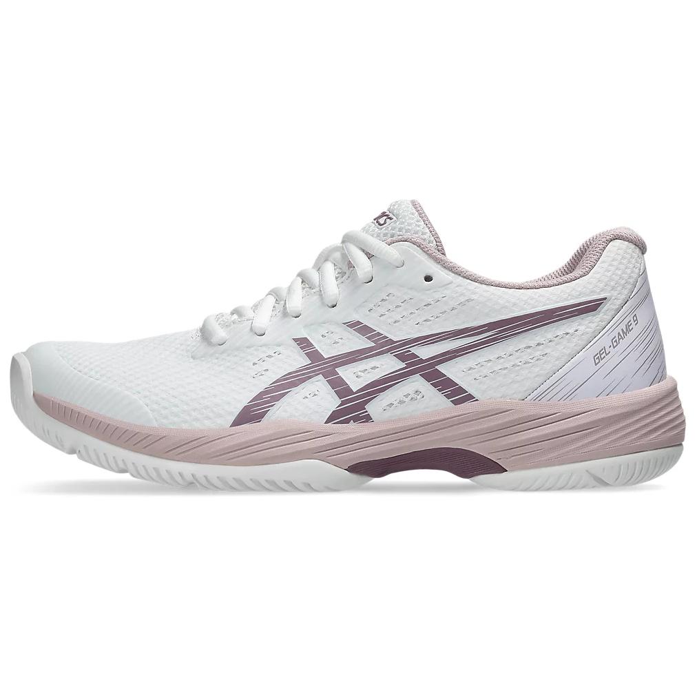 

Гель Игра 9 Пыльный Бело-Сиреневый Женские Asics, Белый/Светло-Фиолетовый
