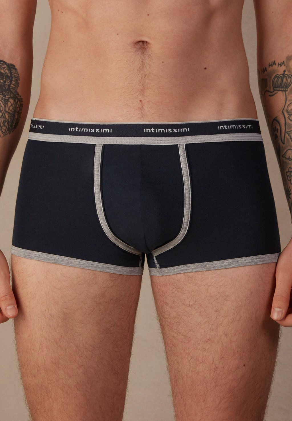 

Брюки WITH LOGO Intimissimi, деним