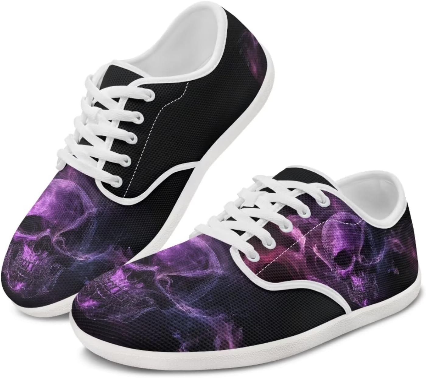 

Женские босоножки Forchrinse Blue Galaxy с принтом кошки, с широкой носочной частью, кроссовки для ходьбы и бега, нулевая разница высот, шнуровка, фиолетовый