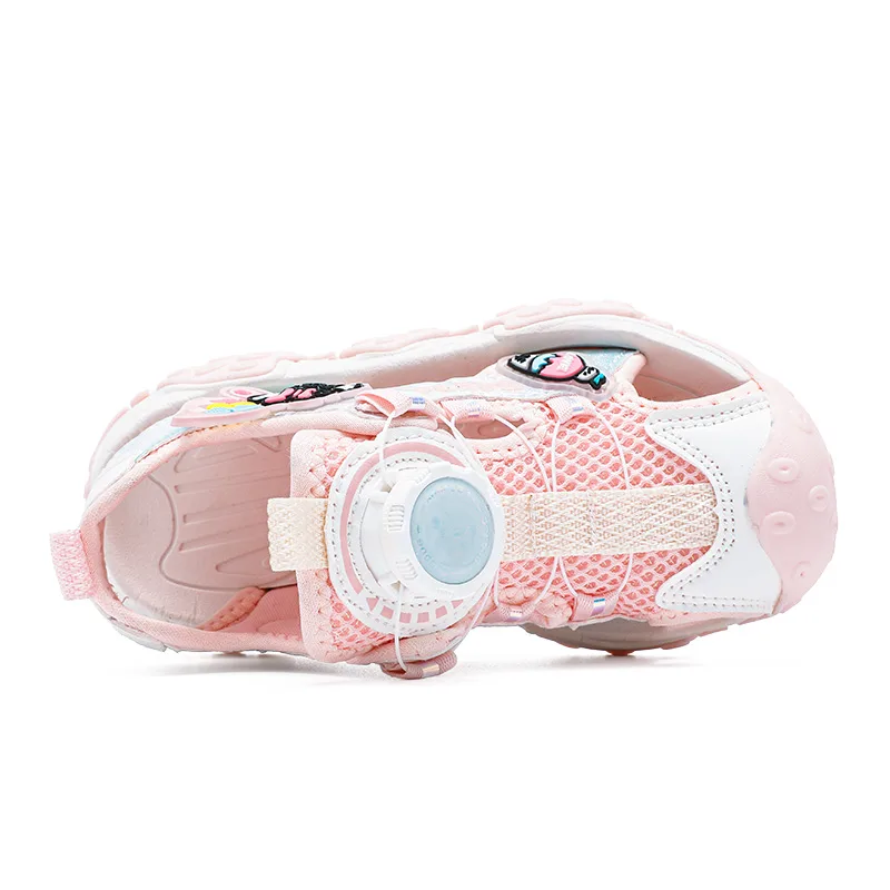 BOBDOG Synthetic Leather Soft And Comfortable Breathable Lightweight Cushioning Breathable Lightweight Cushioning, светло-розовый/бежевый, светло-розовый/бежевый — фото 3