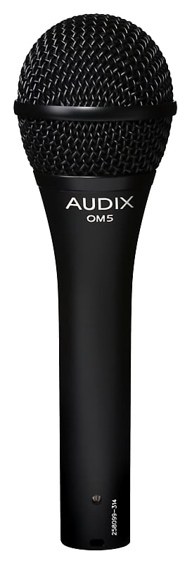 

Динамический вокальный микрофон Audix OM5 Handheld Hypercardioid Dynamic Vocal Microphone