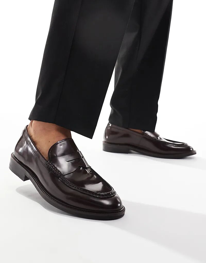 

Лоферы schuh Rhodes из винной кожи