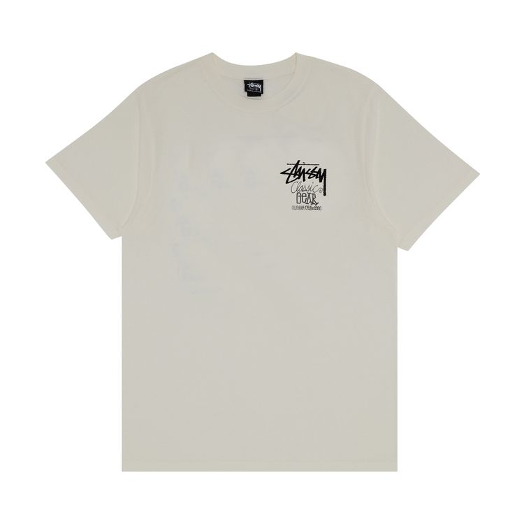 

Футболка Stussy Classic Gear Tee Pigment Dyed 'Natural', кремовый
