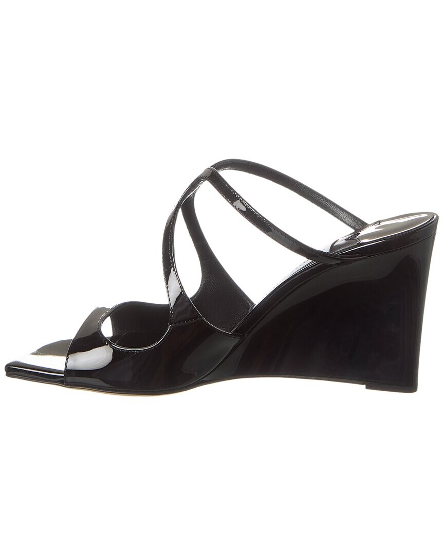 

Лакированные босоножки Jimmy Choo Anise 85 на танкетке, черный