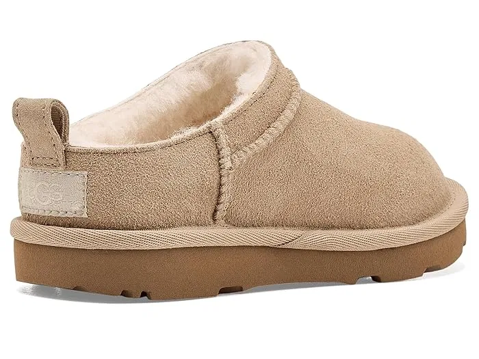 Ботинки низкие Classic Micro UGG Kids, Sand — фото 4