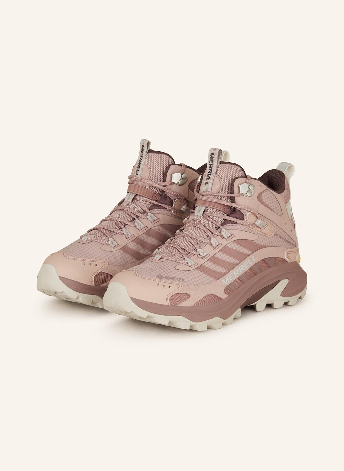 

Треккинговые ботинки moab speed 2 mid gtx MERRELL, розовый