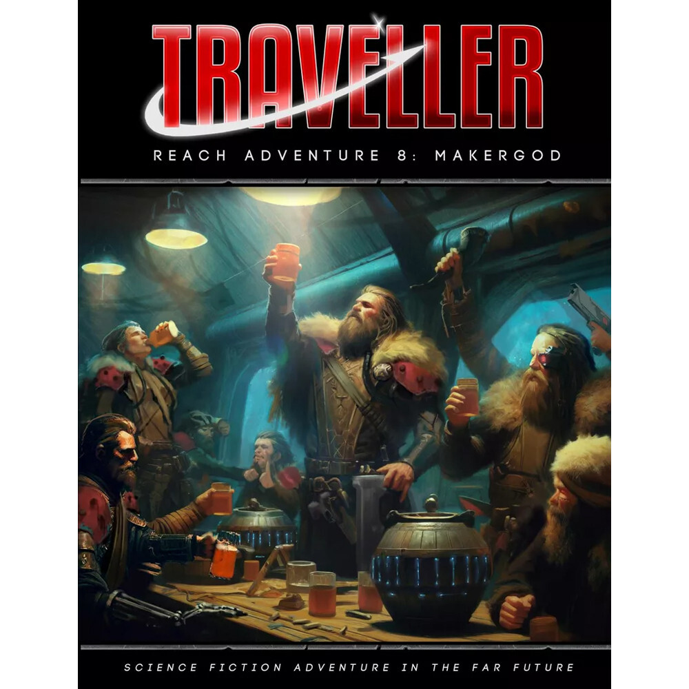 

Ролевая игра Mongoose Publishing Traveller RPG: Reach Adventure 8 - Makergod