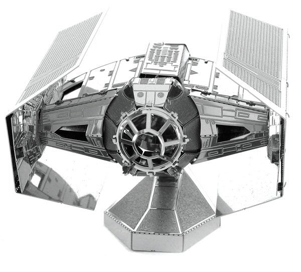 

Металлическая Земля, сборочная модель истребителя TIE Advanced X1 Дарта Вейдера из «Звездных войн» Metal Earth