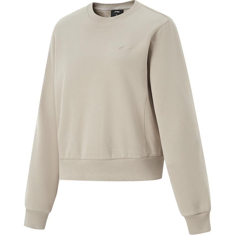 

Женская толстовка LiNing Fitness Series Dusty Smoke Gray, Dusty Gray