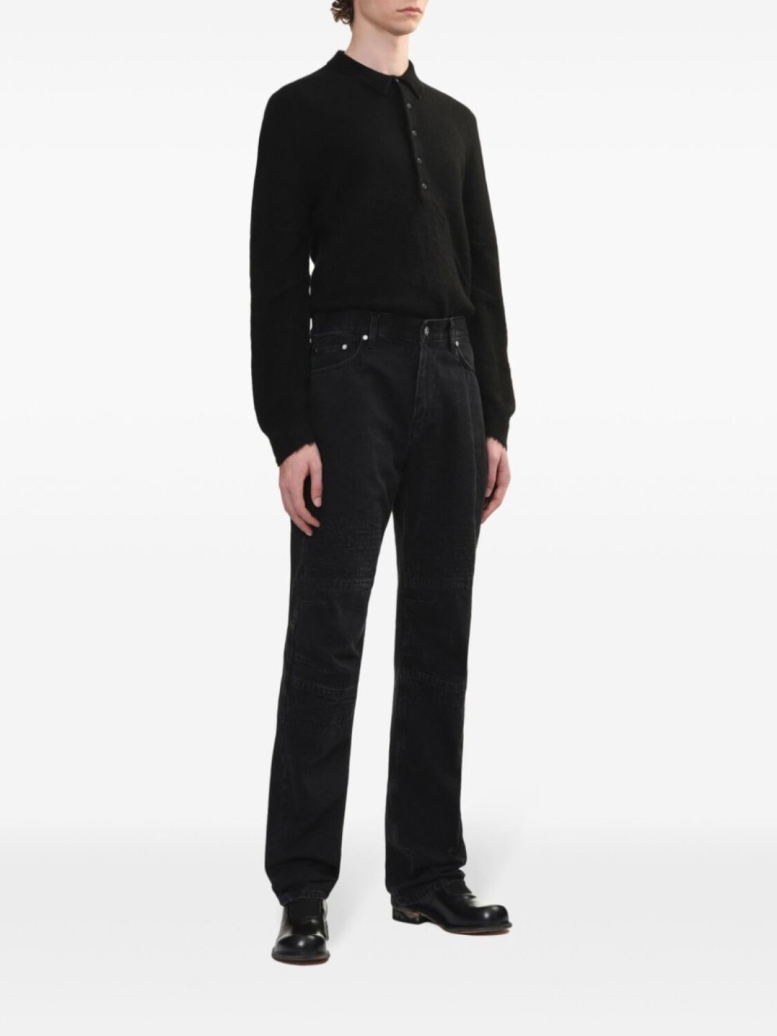 

Рубашка поло Helmut Lang Apex, черный
