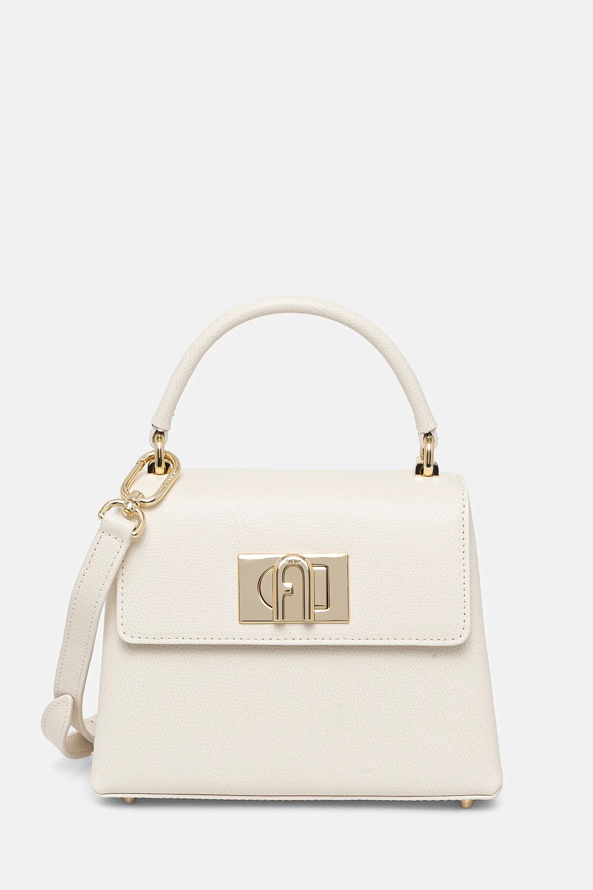 

Сумка из кожи Furla, бежевый