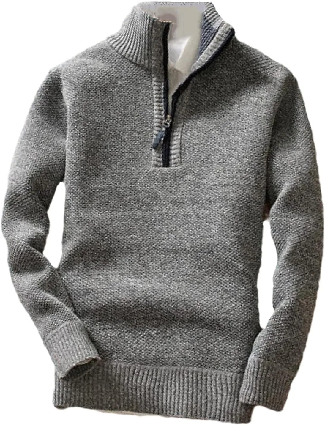 

Толстовка Alloaone с полумолнией и воротником-стойкой