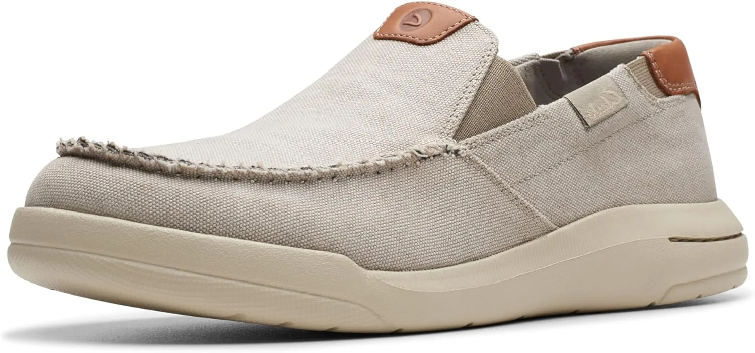 Мужские лоферы Clarks Driftlite Step, светло-серый