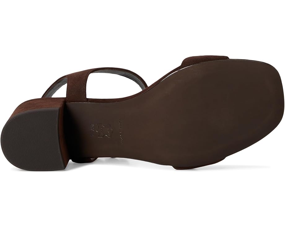 Туфли Tory Burch Double T City Sandals 55mm, цвет Dark Cocoa — фото 3