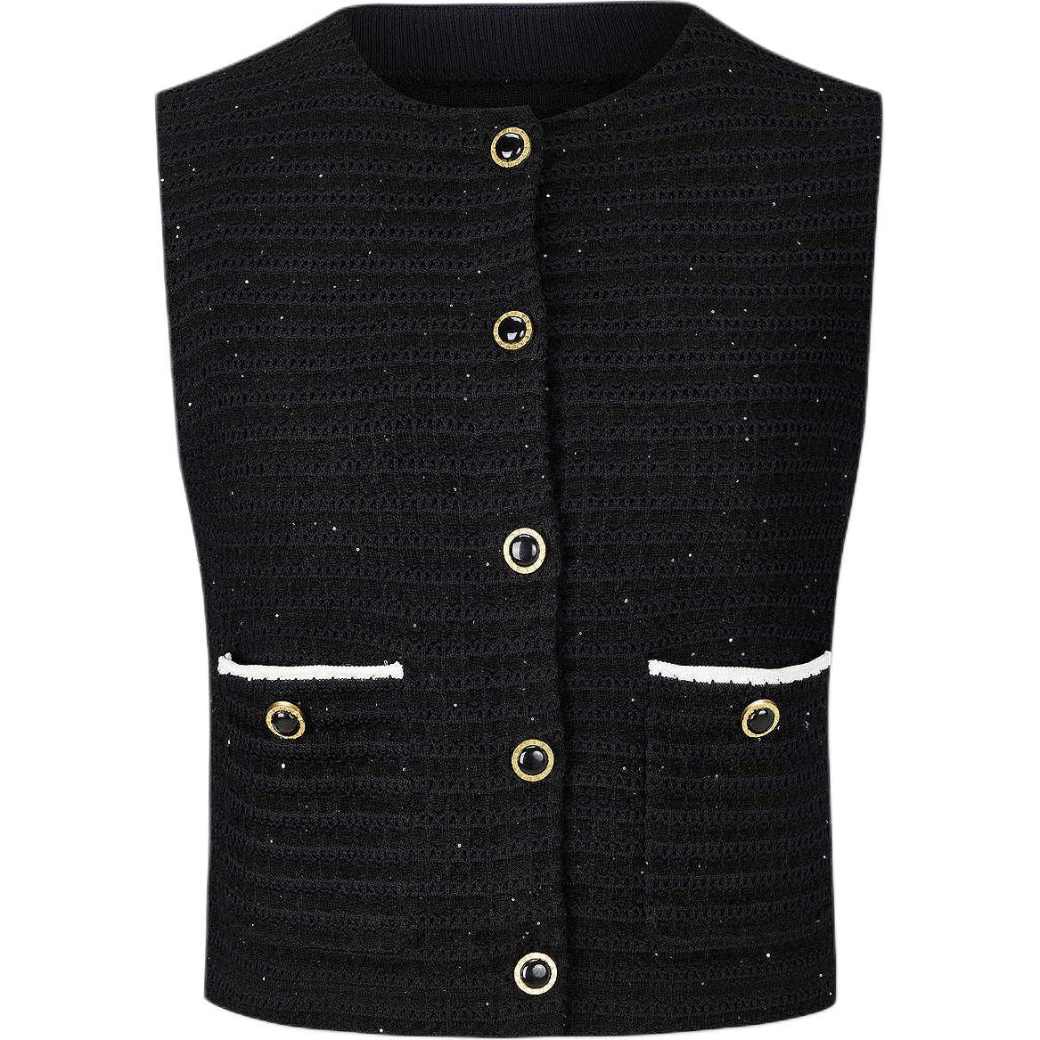 

KARL LAGERFELD / Karl Lagerfeld Jeans Женский жилет KARL LAGERFELD SS25 черный, Black