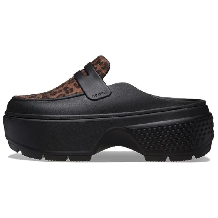 Мюли женские Stomp с закрытым носком женские Crocs, черный