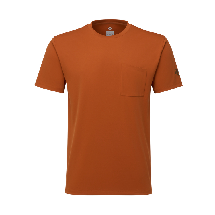 

Спортивная повседневная мужская футболка с коротким рукавом DESCENTE, Br-Autumnal