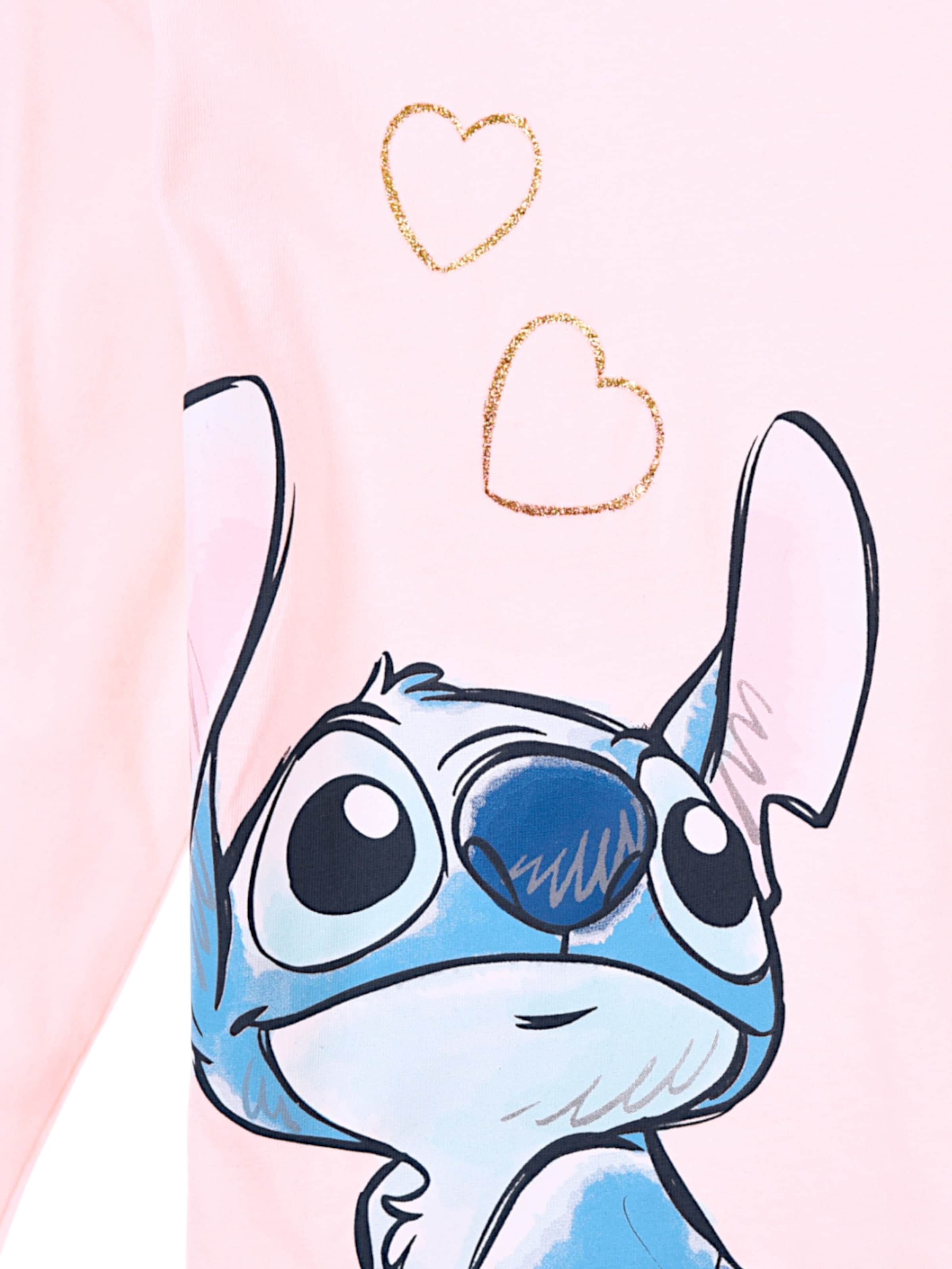 Disney Lilo & Stitch Лонгслив 'Disney Stitch Langarmshirt' в цвете Rose — фото 3