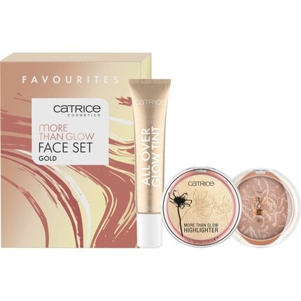 

Набор для лица Catrice More Than Glow — золотой