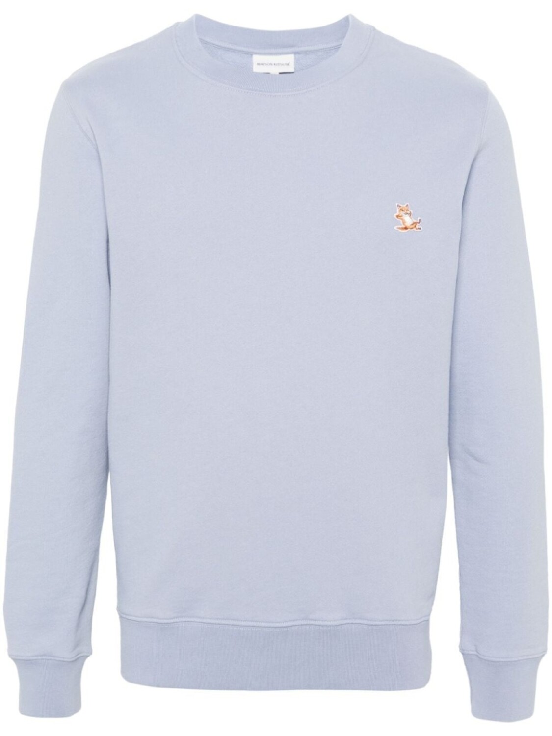 

Maison Kitsuné толстовка с нашивкой, синий
