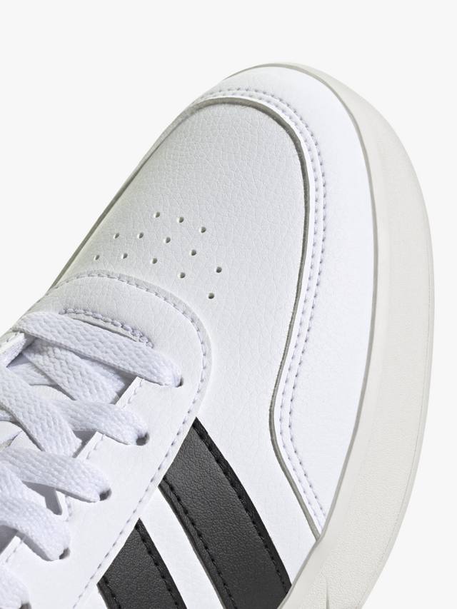 Breaknet Sleek 3.0 низкие кроссовки adidas, White/Black — фото 4