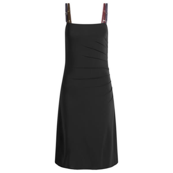 

Джерсийское платье миди Fruity Booty, черный