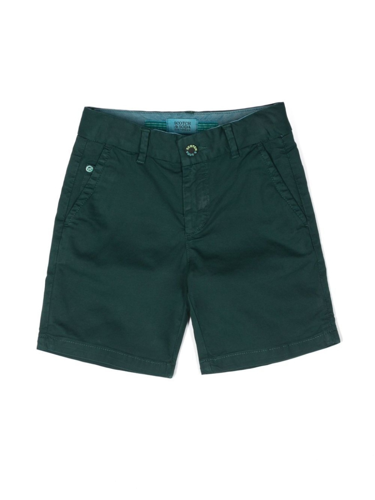 

Scotch & Soda шорты из органического хлопка с логотипом, зеленый