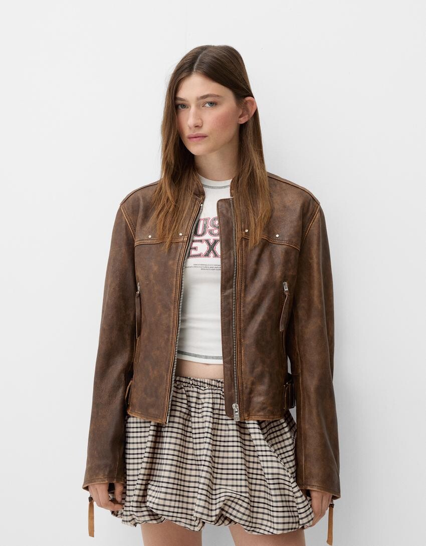 

Мини-Юбка-Баллон Bershka, желтый