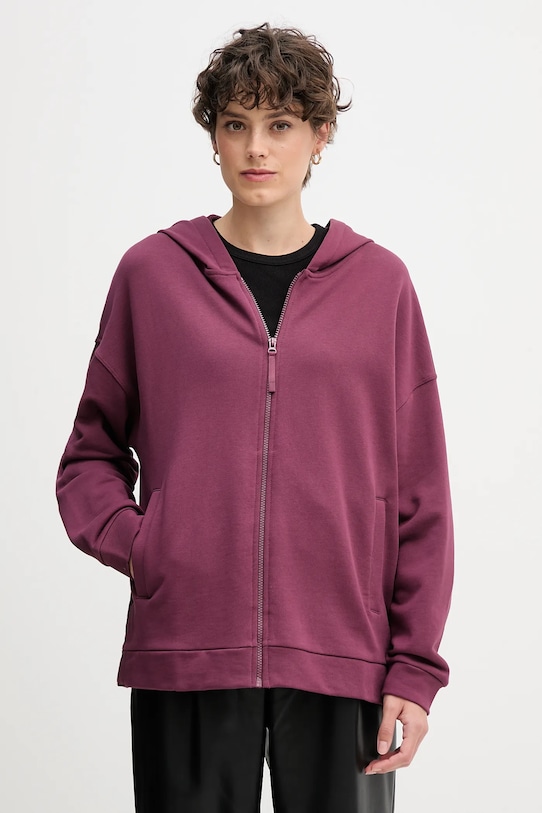 

Хлопковая толстовка United Colors Of Benetton, фиолетовый
