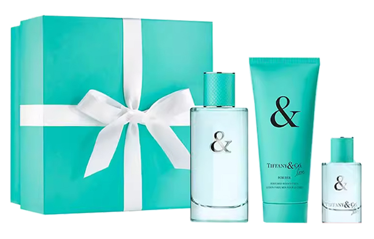 

Женский парфюм освежающий набор edp 90ml+5ml+гель для душа 100ml TIFFANY & CO.