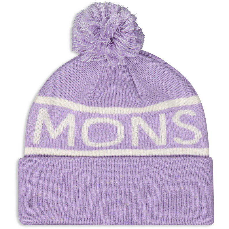 

Шапка McCloud Pom Pom Merino Mons Royale, фиолетовый