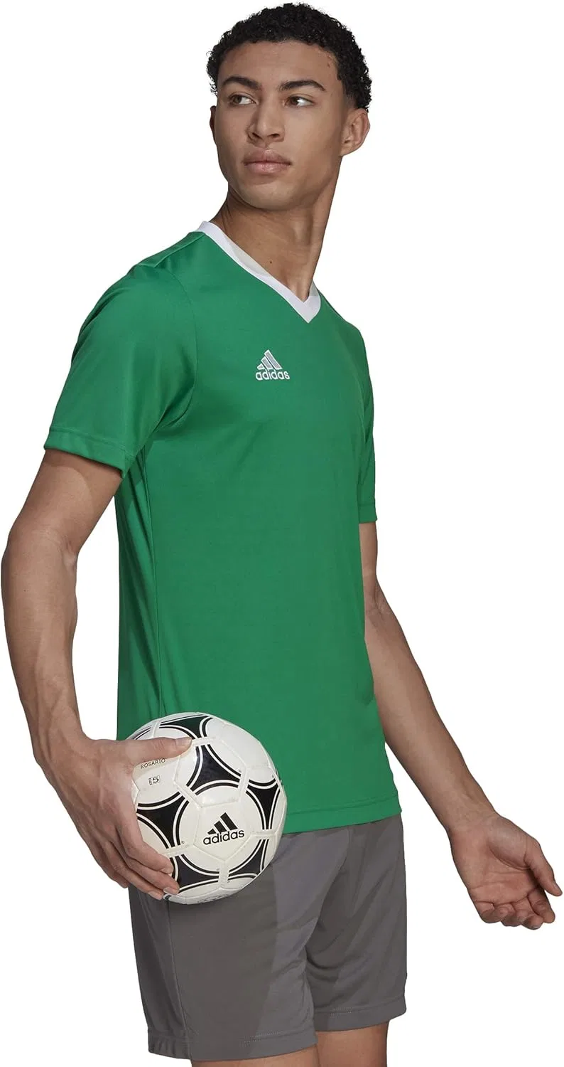 Футболка футбольная adidas, цвет Team Green/White — фото 4