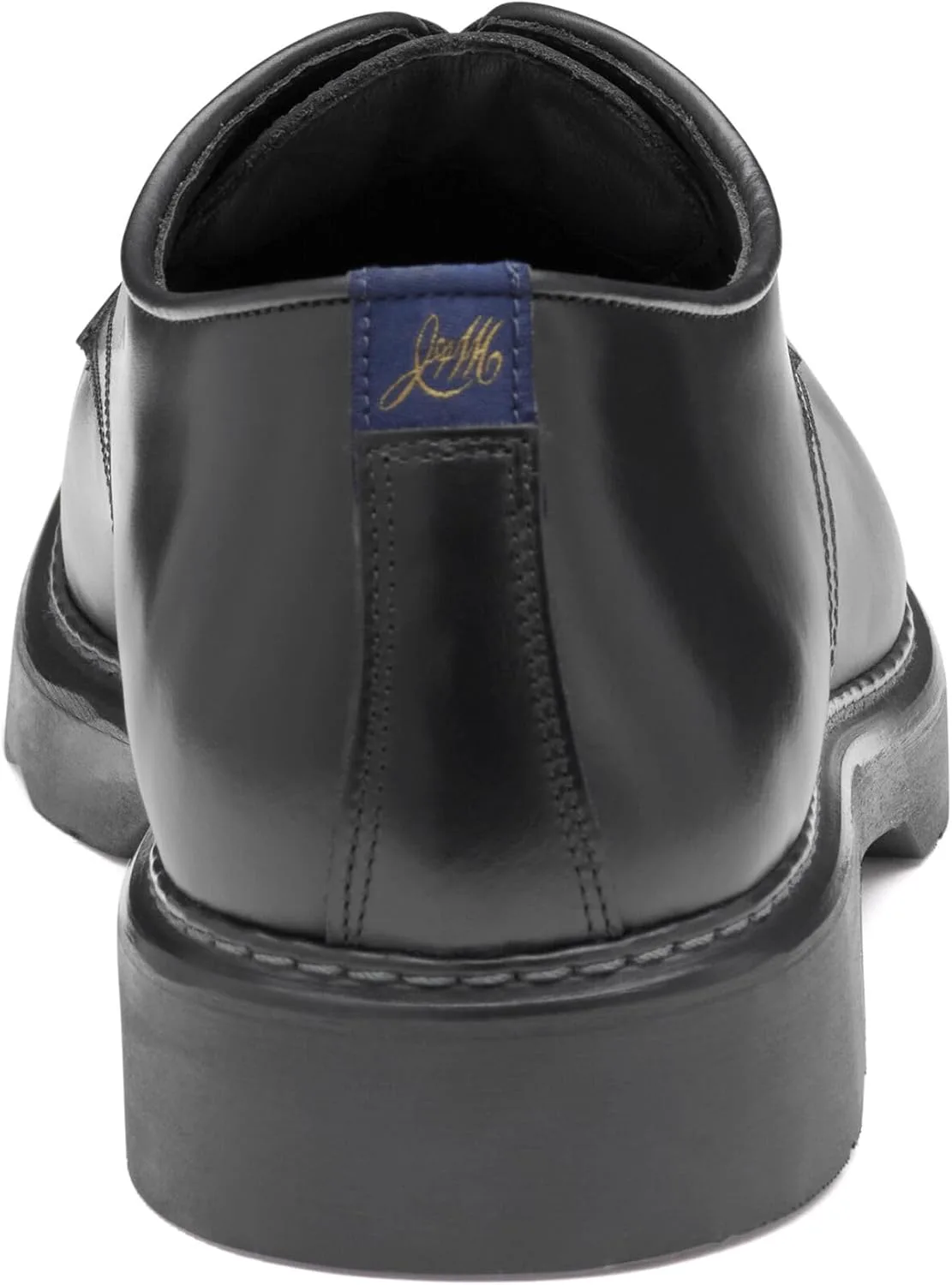 Туфли Johnston & Murphy Men's Huxley Plain Toe Derby Lace Up Oxford, черный — фото 3