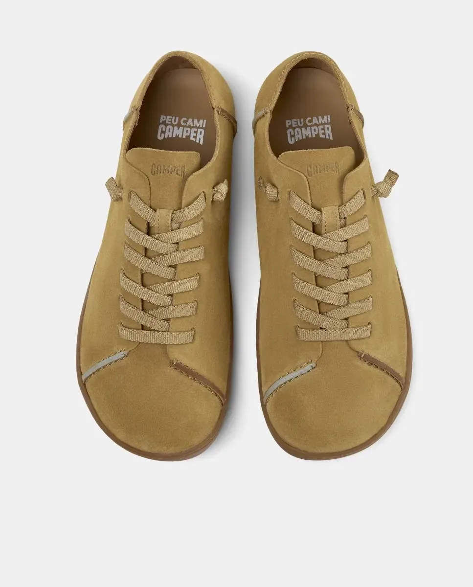 Мужские кожаные деловые туфли G3D Peu Cami Twins Camper, Camel — фото 4
